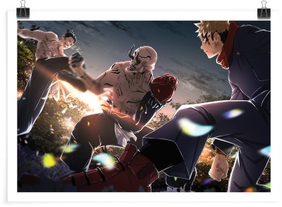 Houseart Itadori and Todo vs Hanami - Jujutsu Kaisen, Anime, Πόστερ, 20 x 15 εκ.