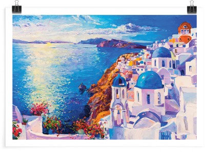 Houseart Σαντορίνη, Ελλάδα, Πόστερ, 20 x 15 εκ.