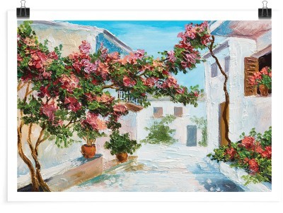 Δρομάκι με λουλούδια, Ελλάδα, Πόστερ, 20 x 15 εκ.