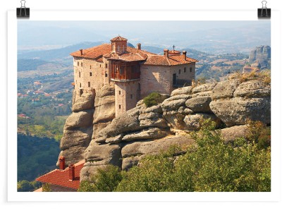 Θέα από Μετέωρα, Ελλάδα, Πόστερ, 30 x 20 εκ.