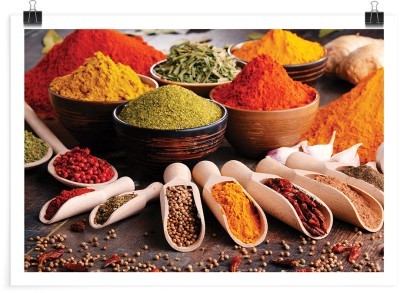 Πολύχρωμα μπαχαρικά, Φαγητό, Πόστερ, 20 x 15 εκ.