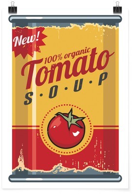 Houseart Tomato soup, Φαγητό, Πόστερ, 15 x 20 εκ.