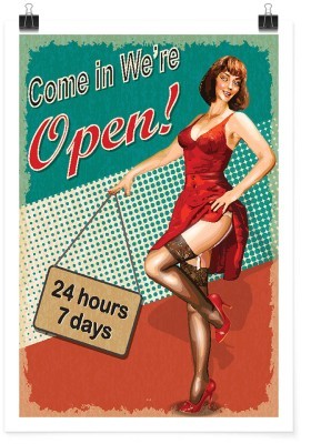 We\'re open!, Φαγητό, Πόστερ, 15 x 20 εκ.