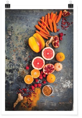 Φρούτα και λαχανικά, Φαγητό, Πόστερ, 15 x 20 εκ.
