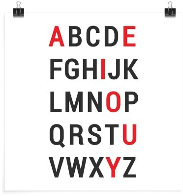 Αγγλική αλφάβητος, Φράσεις, Πόστερ, 15 x 20 εκ.