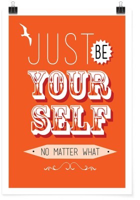 Just yourself, Φράσεις, Πόστερ, 15 x 20 εκ.