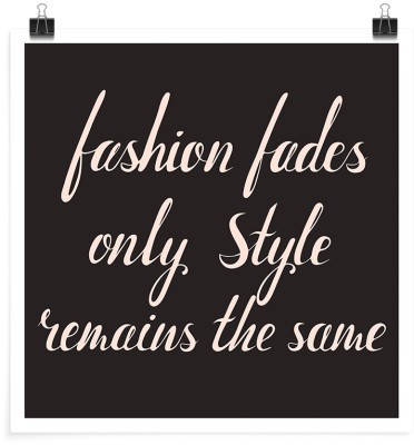 Houseart Fashion & Style, Φράσεις, Πόστερ, 20 x 20 εκ.