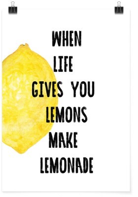 Lemonade, Φράσεις, Πόστερ, 15 x 20 εκ.