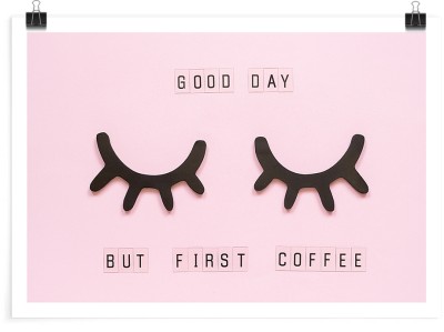 Houseart But first coffee, Φράσεις, Πόστερ, 20 x 15 εκ.