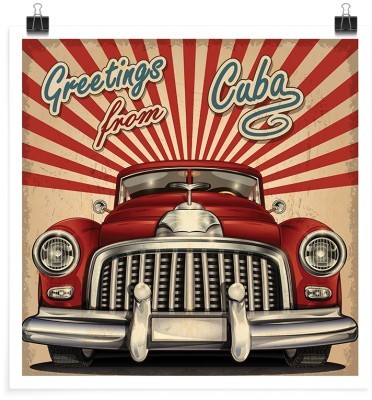 Αυτοκίνητο στη Κούβα, Φράσεις, Πόστερ, 20 x 20 εκ.