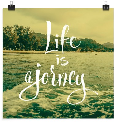 Life is a jorney!, Φύση, Πόστερ, 20 x 20 εκ.