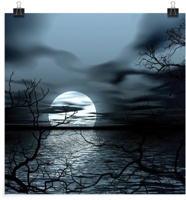 Νυχτερινό τοπίο, Φύση, Πόστερ, 20 x 20 εκ.