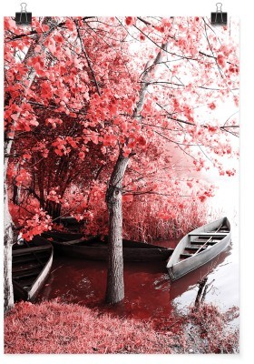 Κόκκινο δάσος, Φύση, Πόστερ, 15 x 20 εκ.