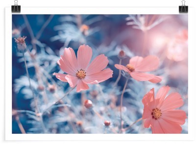 Ροζ λουλουδάκια, Φύση, Πόστερ, 20 x 15 εκ.