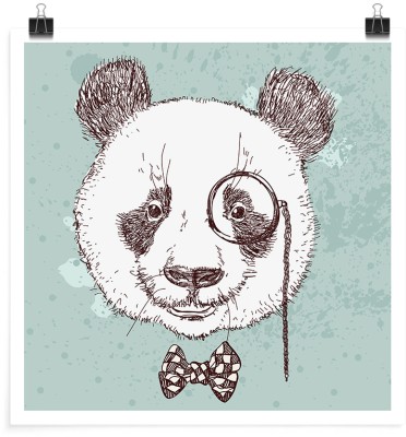 Houseart Πάντα με παπιγιόν, Κόμικς, Πόστερ, 20 x 20 εκ.