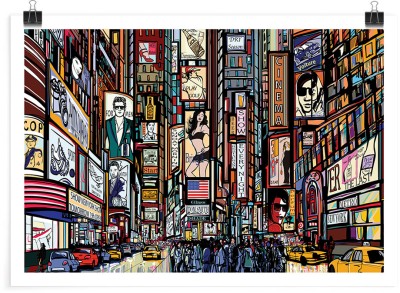 Houseart Στην πόλη που δεν κοιμάται κανείς!, Κόμικς, Πόστερ, 20 x 15 εκ.