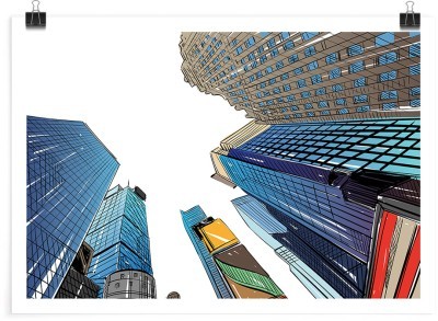 Ψηλά κτήρια, Κόμικς, Πόστερ, 20 x 15 εκ.