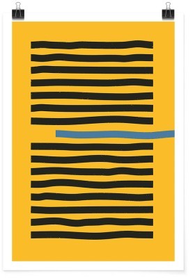 Οριζόντιες γραμμές, Line Art, Πόστερ, 15 x 20 εκ.