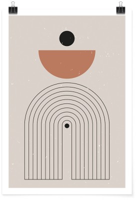 Houseart Serene graphique, Line Art, Πόστερ, 15 x 20 εκ.