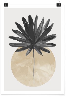 Μαύρο φυτό, Line Art, Πόστερ, 15 x 20 εκ.