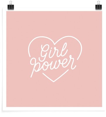 Girl power, Παιδικά, Πόστερ, 20 x 20 εκ.