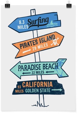 Πινακίδες προς τη θάλασσα, Παιδικά, Πόστερ, 15 x 20 εκ.