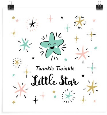 Μικρό αστεράκι, Παιδικά, Πόστερ, 20 x 20 εκ.