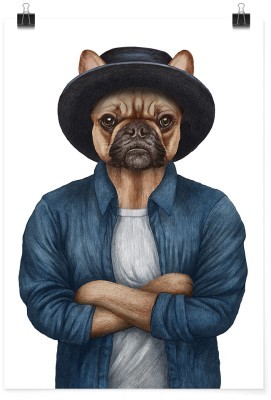 Κύριος σκύλος, Παιδικά, Πόστερ, 15 x 20 εκ.