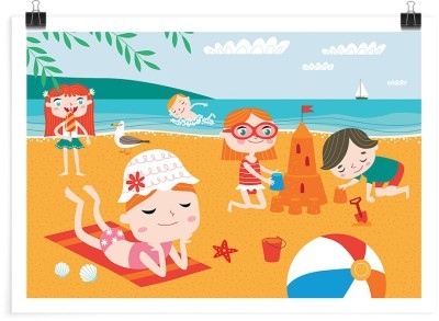 Καλοκαιρινές στιγμές, Παιδικά, Πόστερ, 20 x 15 εκ.