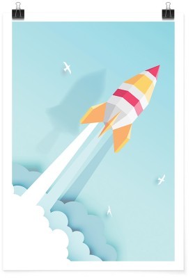 Πύραυλος, Παιδικά, Πόστερ, 15 x 20 εκ.