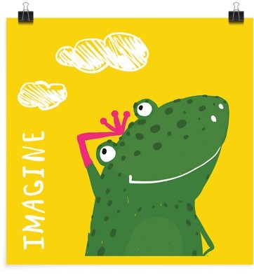 Βάτραχος ποζάρει, Παιδικά, Πόστερ, 20 x 20 εκ.
