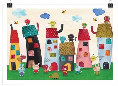 Παιδικό χωριό, Παιδικά, Πόστερ, 20 x 15 εκ.