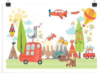 Κίνηση στο χωριό, Παιδικά, Πόστερ, 20 x 15 εκ.