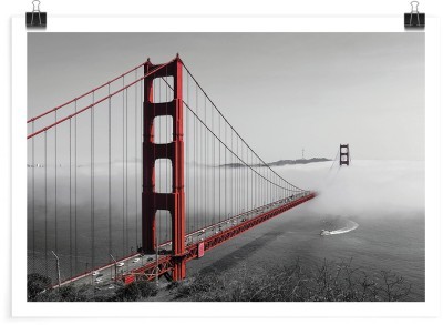 Κόκκινη γέφυρα Golden Gate, Πόλεις - Ταξίδια, Πόστερ, 20 x 15 εκ.