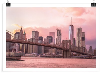 Ροζ ουρανός στις Ηνωμένες Πολιτείες, Πόλεις - Ταξίδια, Πόστερ, 20 x 15 εκ.