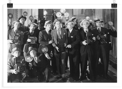 Πίσω από τις κάμερες!, Vintage, Πόστερ, 20 x 15 εκ.