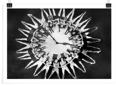 Ρολόι με δείκτες γυναίκες, Vintage, Πόστερ, 30 x 20 εκ.