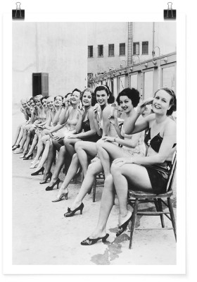 Μοντέλα στη σειρά!, Vintage, Πόστερ, 20 x 30 εκ.