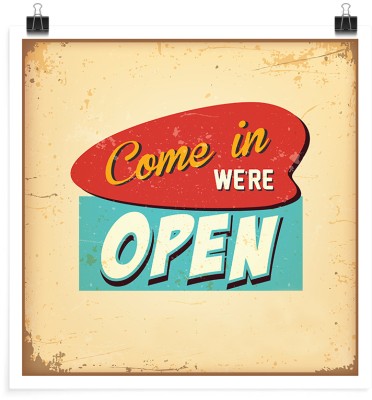 Open!, Vintage, Πόστερ, 20 x 20 εκ.
