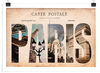 PARIS, Vintage, Πόστερ, 30 x 20 εκ.