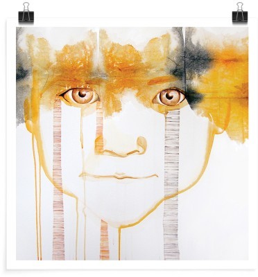 Γλυκό πρόσωπο, Ζωγραφική, Πόστερ, 20 x 20 εκ.