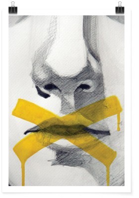 Don’t speak, Ζωγραφική, Πόστερ, 20 x 30 εκ.