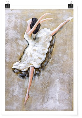 Μπαλαρίνα κάνει πιρουέτα, Ζωγραφική, Πόστερ, 15 x 20 εκ.