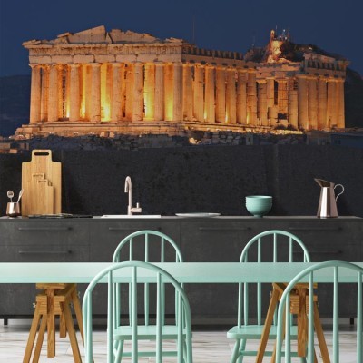 Παρθενώνας τη νύχτα Ελλάδα Ταπετσαρίες Τοίχου 79 x 120 cm (21505)