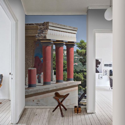 Ελληνική αρχιτεκτονική, μνημείο ελληνικό Ελλάδα Ταπετσαρίες Τοίχου 119 x 80 cm (21427)