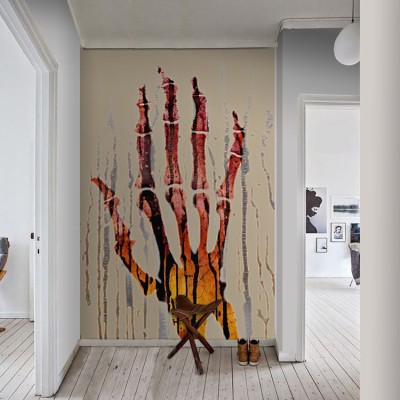 Houseart Οστά, Διάφορα, Ταπετσαρίες Τοίχου, 100 x 100 εκ.