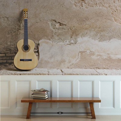 Houseart Ισπανική Κιθάρα, Διάφορα, Ταπετσαρίες Τοίχου, 100 x 100 εκ.