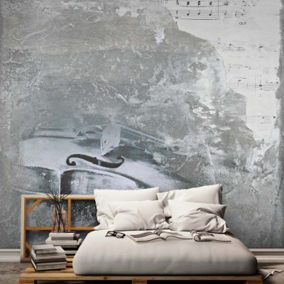 Houseart Βιολί vintage, Διάφορα, Ταπετσαρίες Τοίχου, 100 x 100 εκ.
