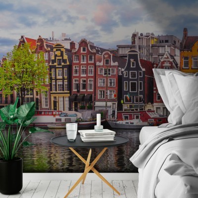 Άμστερνταμ, Πόλεις – Ταξίδια, Ταπετσαρίες Τοίχου, 100 x 100 εκ. (37669)