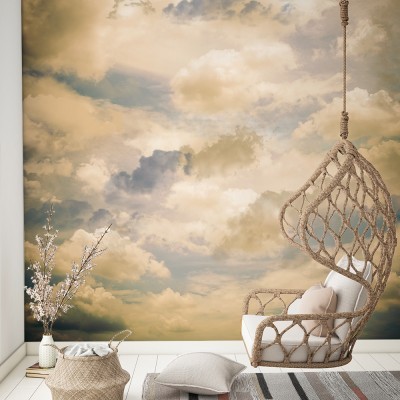 Ουρανός με σύννεφα, Φύση, Ταπετσαρίες Τοίχου, 100 x 100 εκ. (53727)